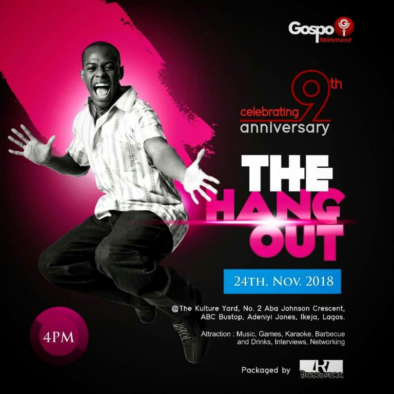 Updated: Gospotainment Celebrates 9th Year Anniversary with A Hangout! [@Gospotainment]
