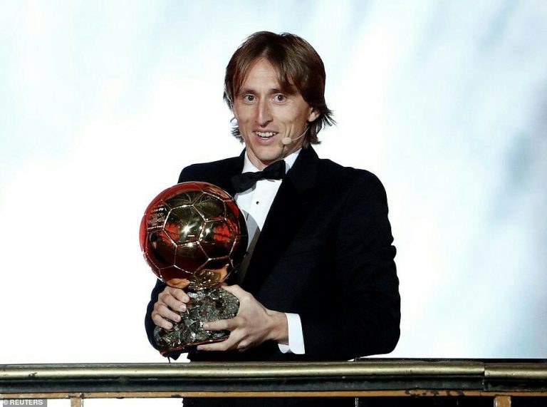 Luca Modric crowned world’s best player at Ballon d’Or awards, ends Messi and Ronaldo’s 10-year dominance