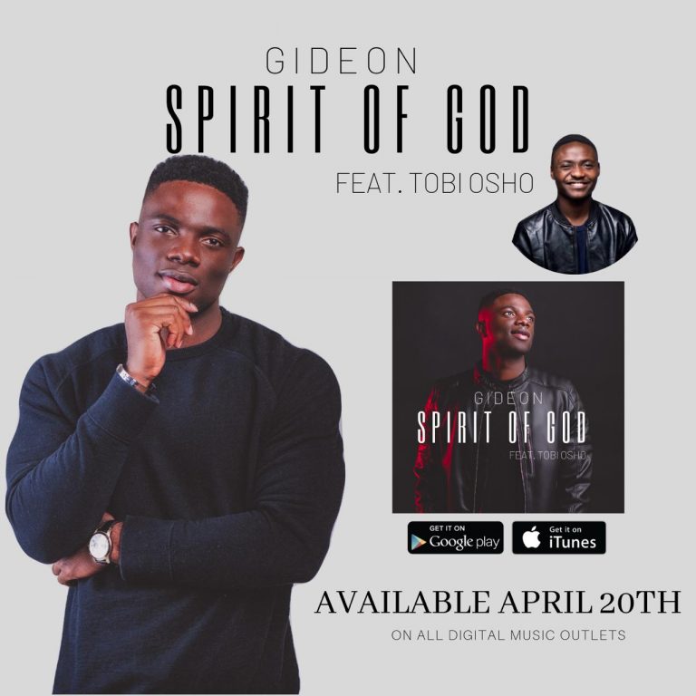 New Music –  Gideon  ‘Spirit Of God’ ft Tobi Osho
