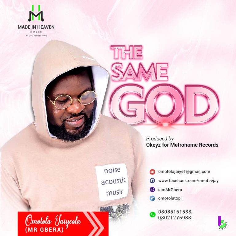 New Music + Lyrics – Omotola Jaiyeola – The Same God – @omotolatop1