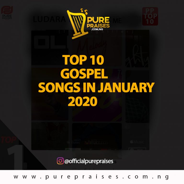 PurePraises Top 10 Gospel songs in January 2020