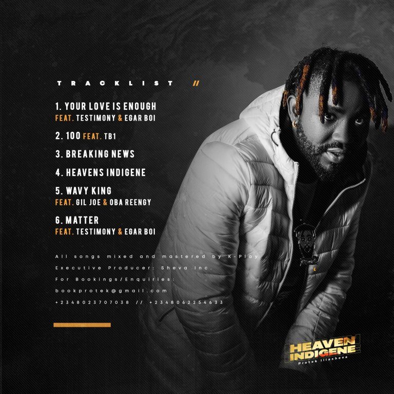 Protek Illasheva Releases New Ep Titled “Heaven Indigene”