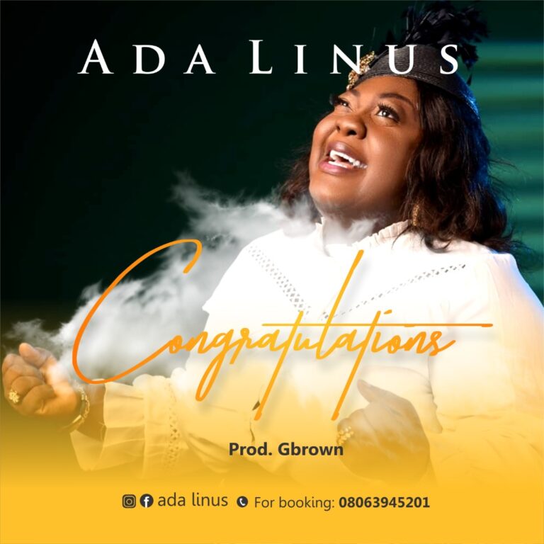 New Music – Ada Linus – Congratulations | Produced by Gbrown